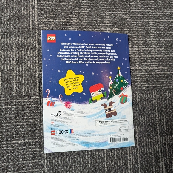 NEW LEGO Christmas set and book - Picture 2 of 4